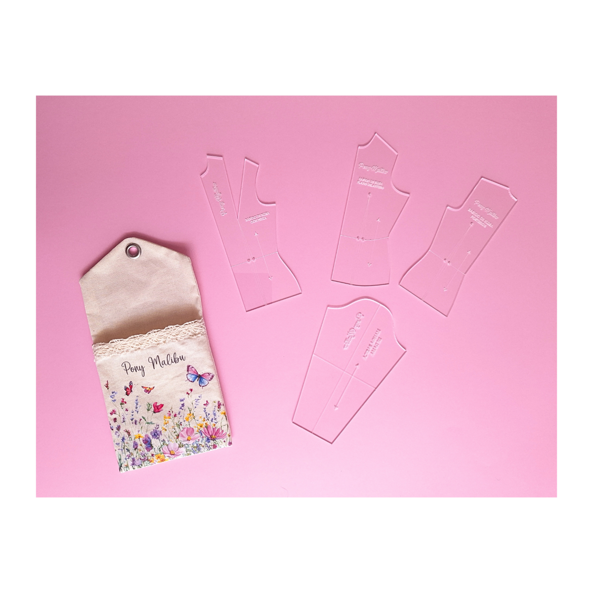 Kit de blusas Para Patronaje de Modas  a 1:4 de Escala