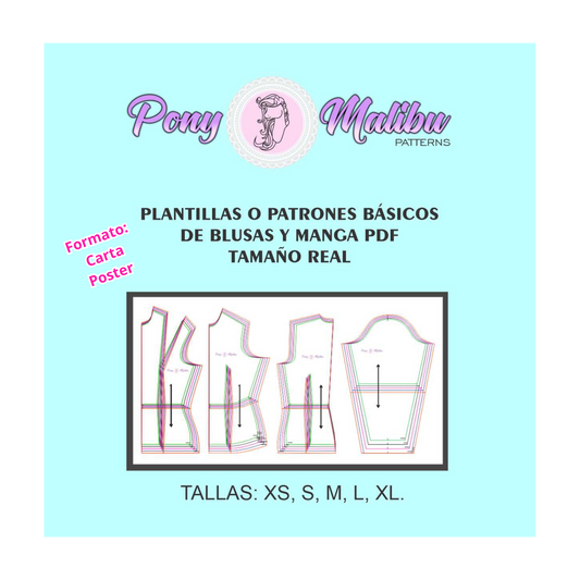 Básico De Blusas Para Patronaje || Costura y Confección