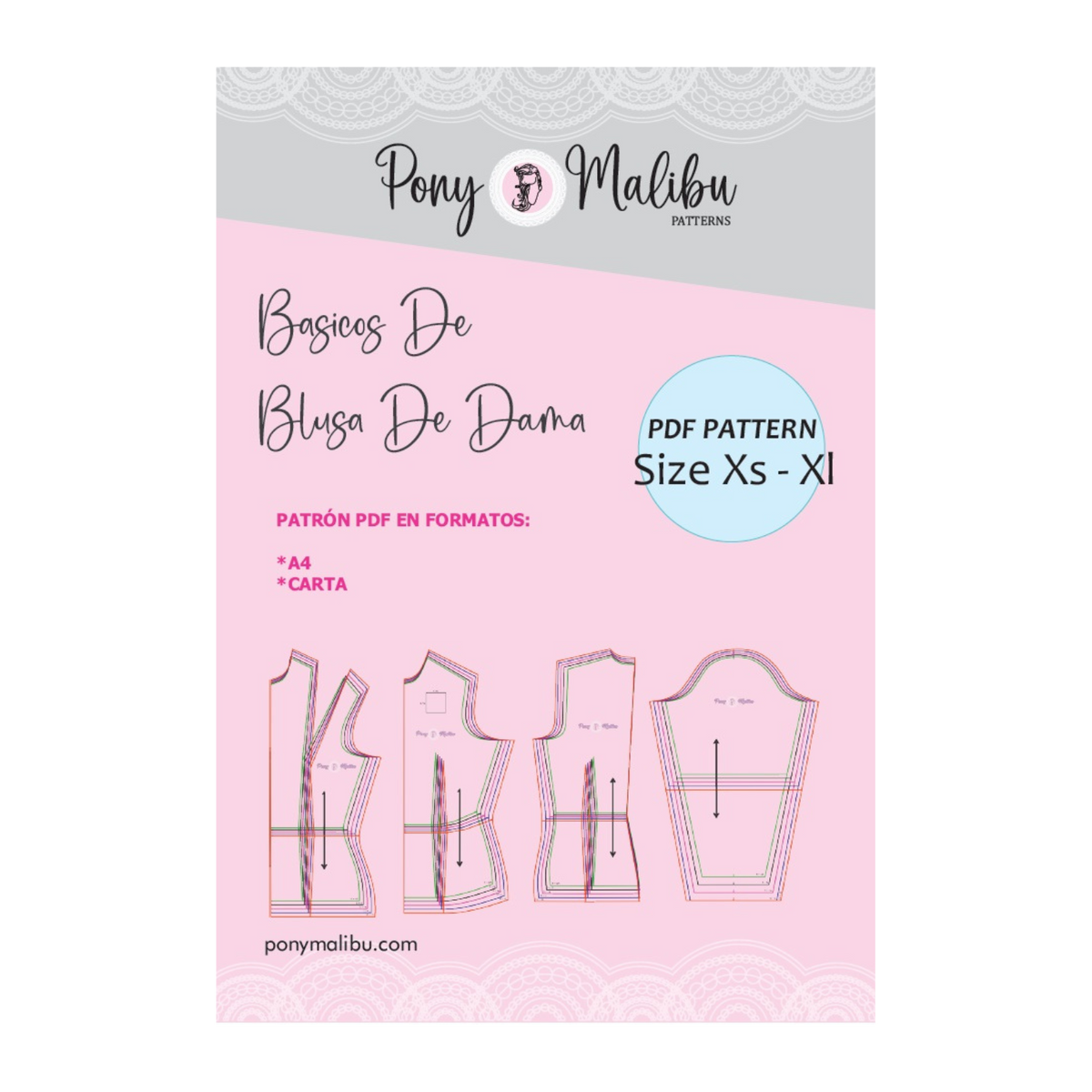Básico De Blusas Para Patronaje || Costura y Confección