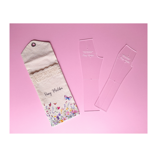 Kit De Patrones de Pantalón Básico Mini Para Diseño de Modas, Escala 1/4
