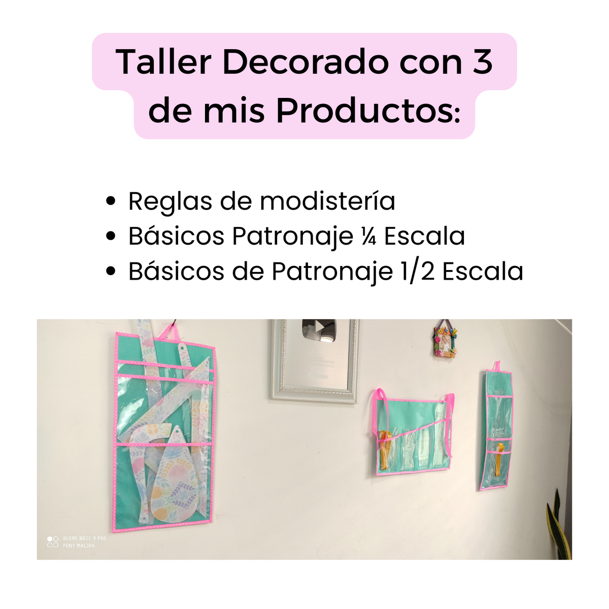 Reglas Estampadas De Modistería, Costura y Patronaje