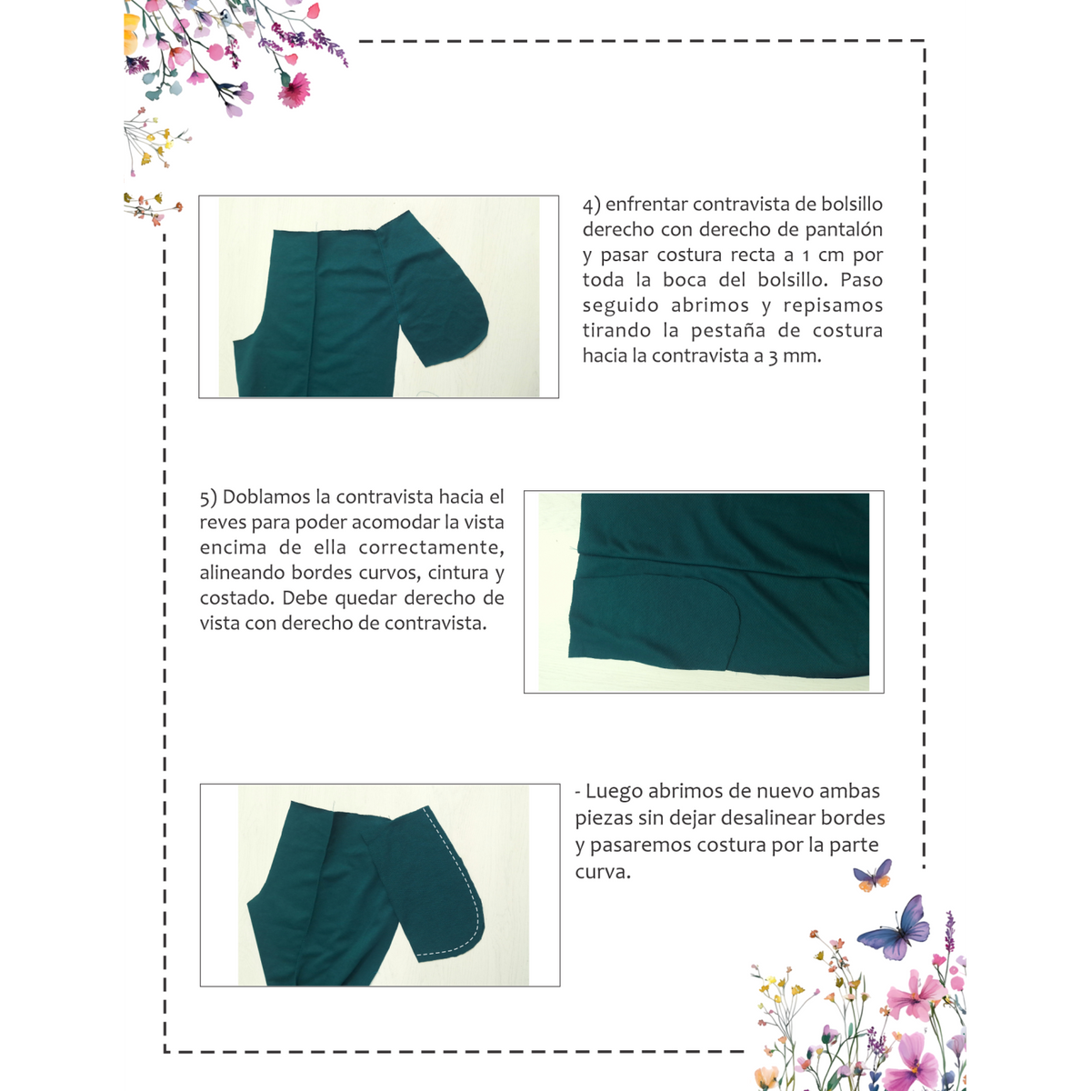 Patrón de Costura:  Pantalón Sudadera Palazzo (PDF) | Molde de Pantalón