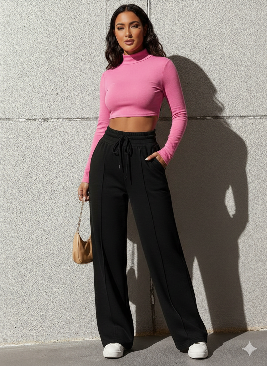 Pantalón Sudadera Palazzo Deportivo