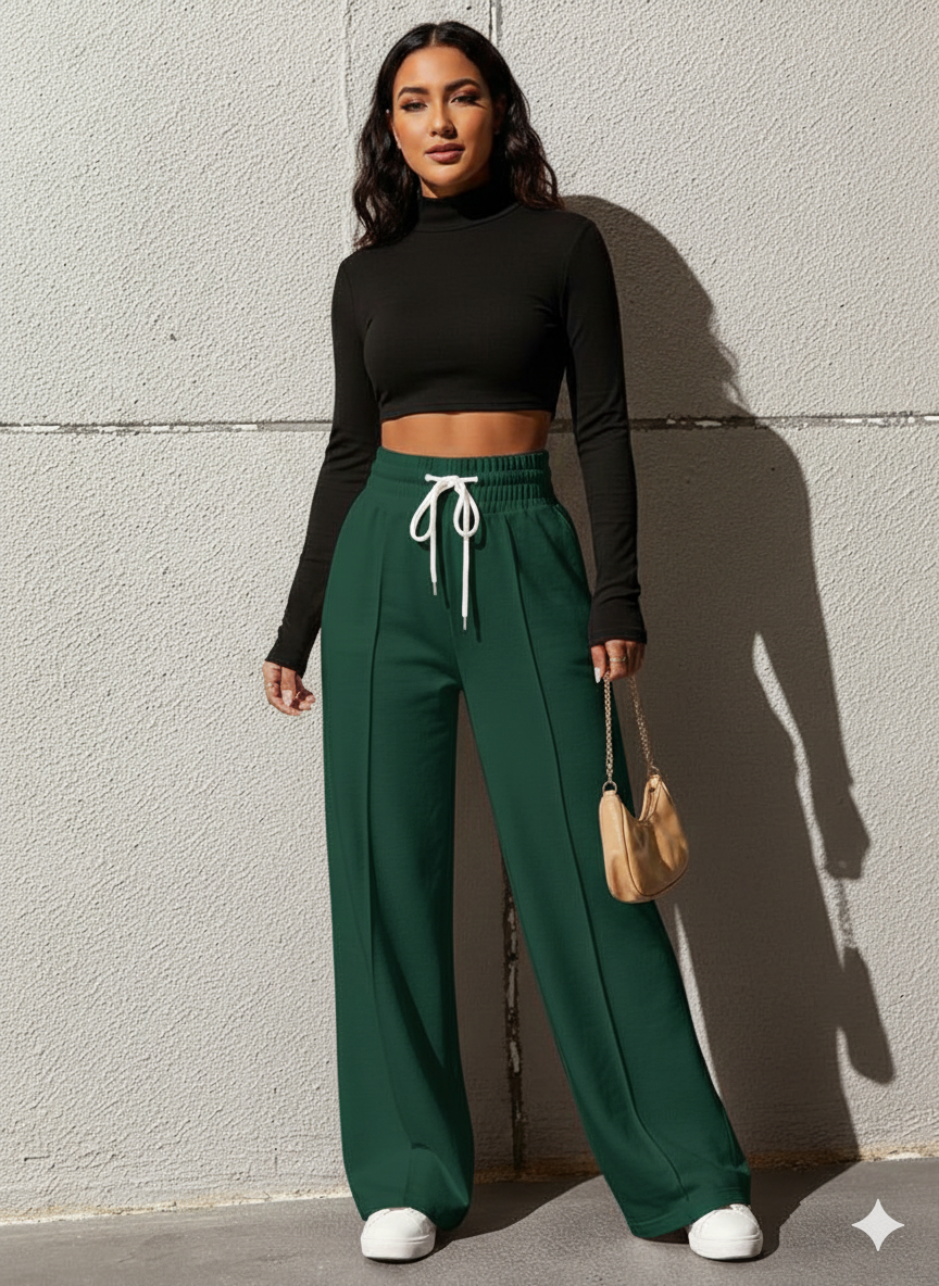 Pantalón Sudadera Palazzo Deportivo